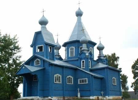 Church of the Exaltation of the Cross in village Omelenets
